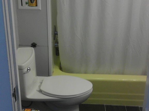 heated slate floor in bath