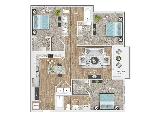 Floor plan C1