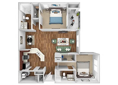 Floor plan B2