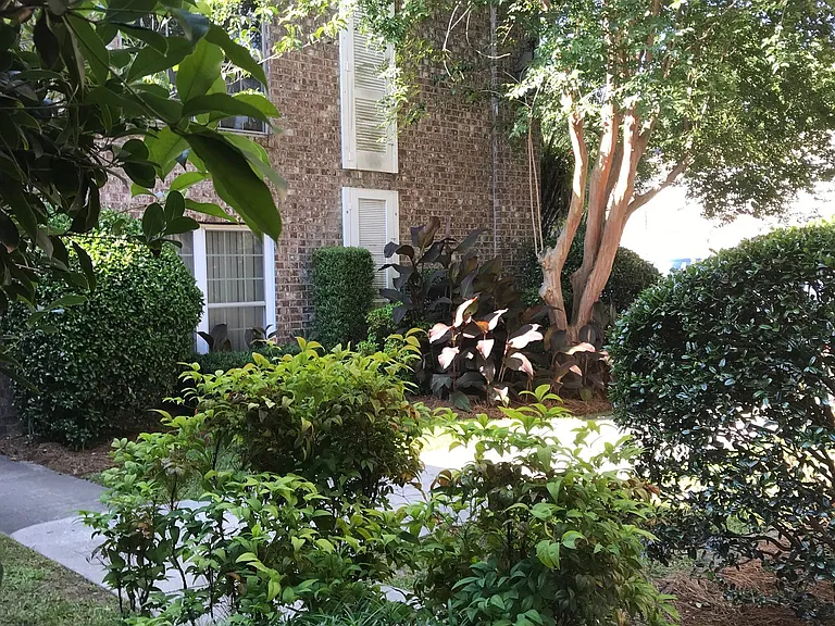 courtyard of the building