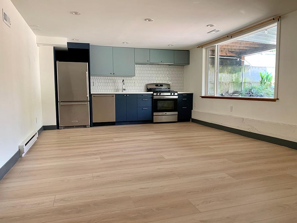 Kitchen view in large main room