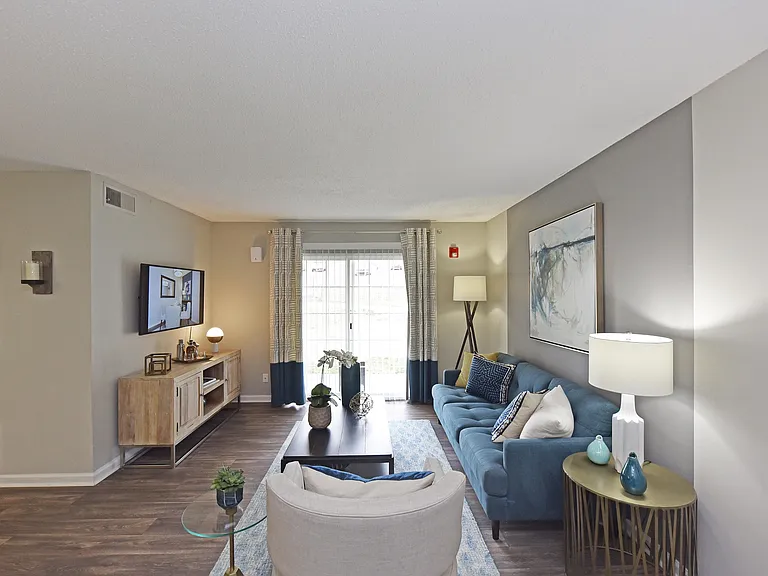 Step into this welcoming living space blending style and comfort.