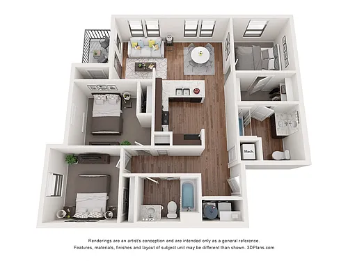 Floor plan C2