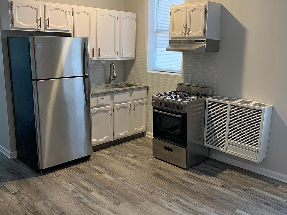 Open concept kitchen area