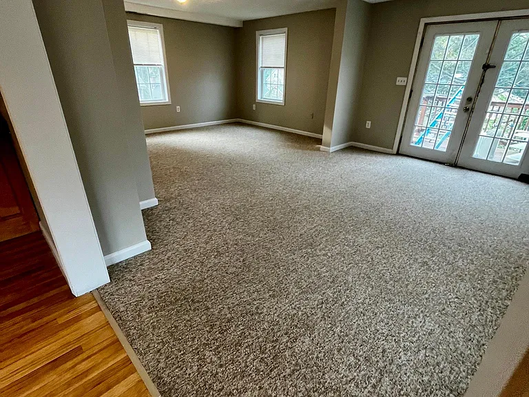 Living room 1st floor with slider to deck
