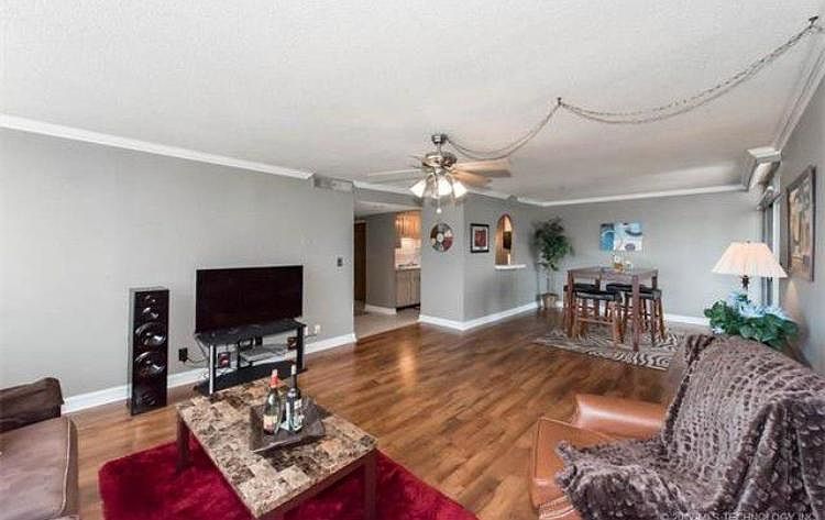 Living Area opens to dining area