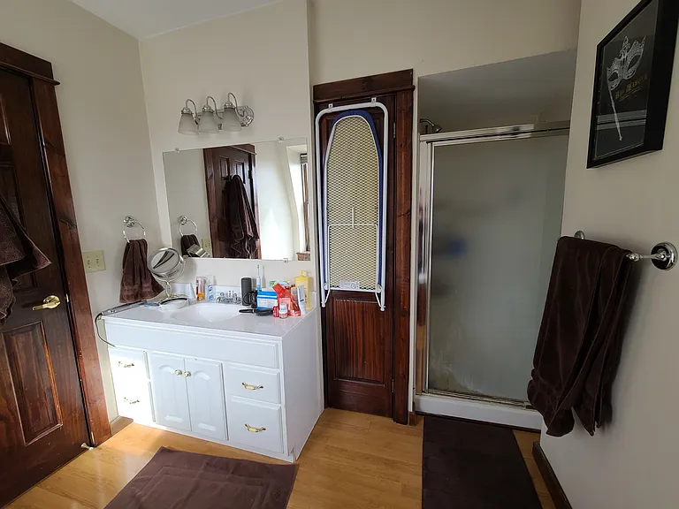 Shower from master bath