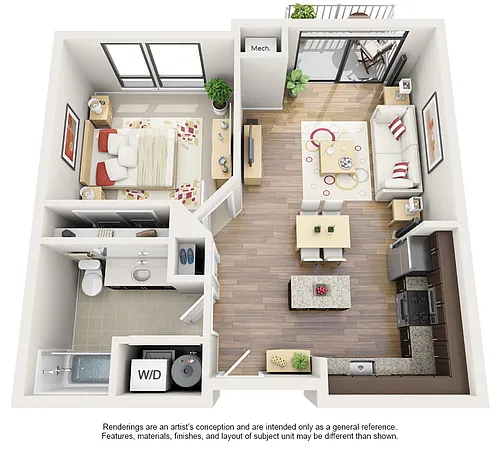 Floor plan The Henry