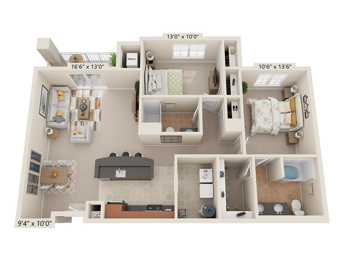 Floor plan The Weston