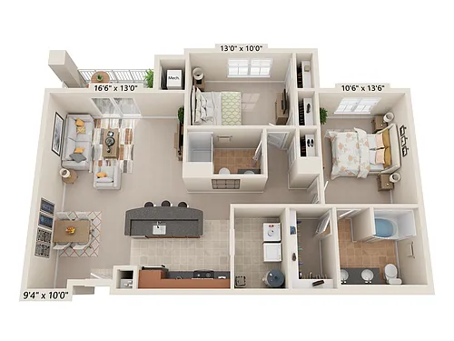 Floor plan The Weston
