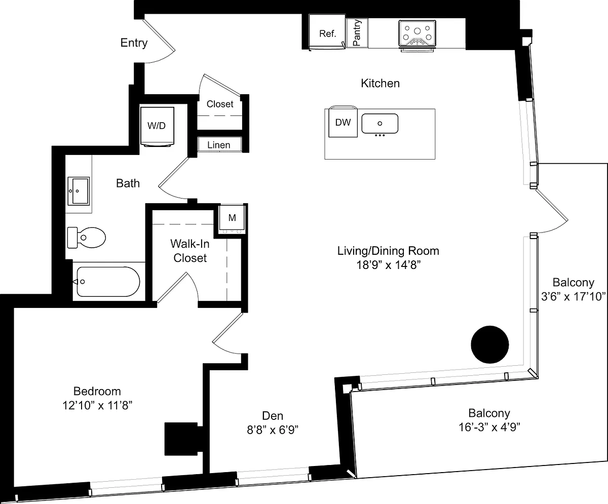 Floor plan A14