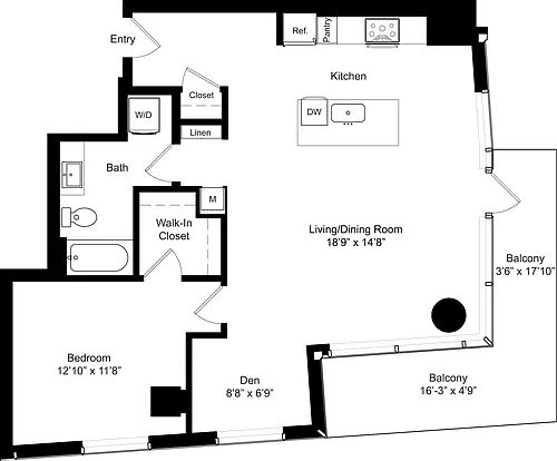 Floor plan A14