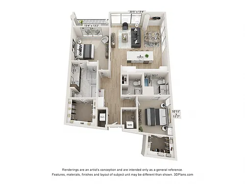 Floor plan The Viridian