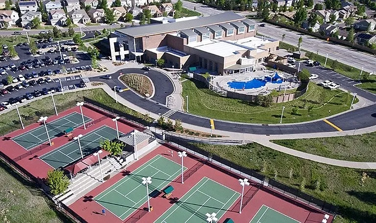 There is free access to all 4 Highlands Ranch recreation centers.