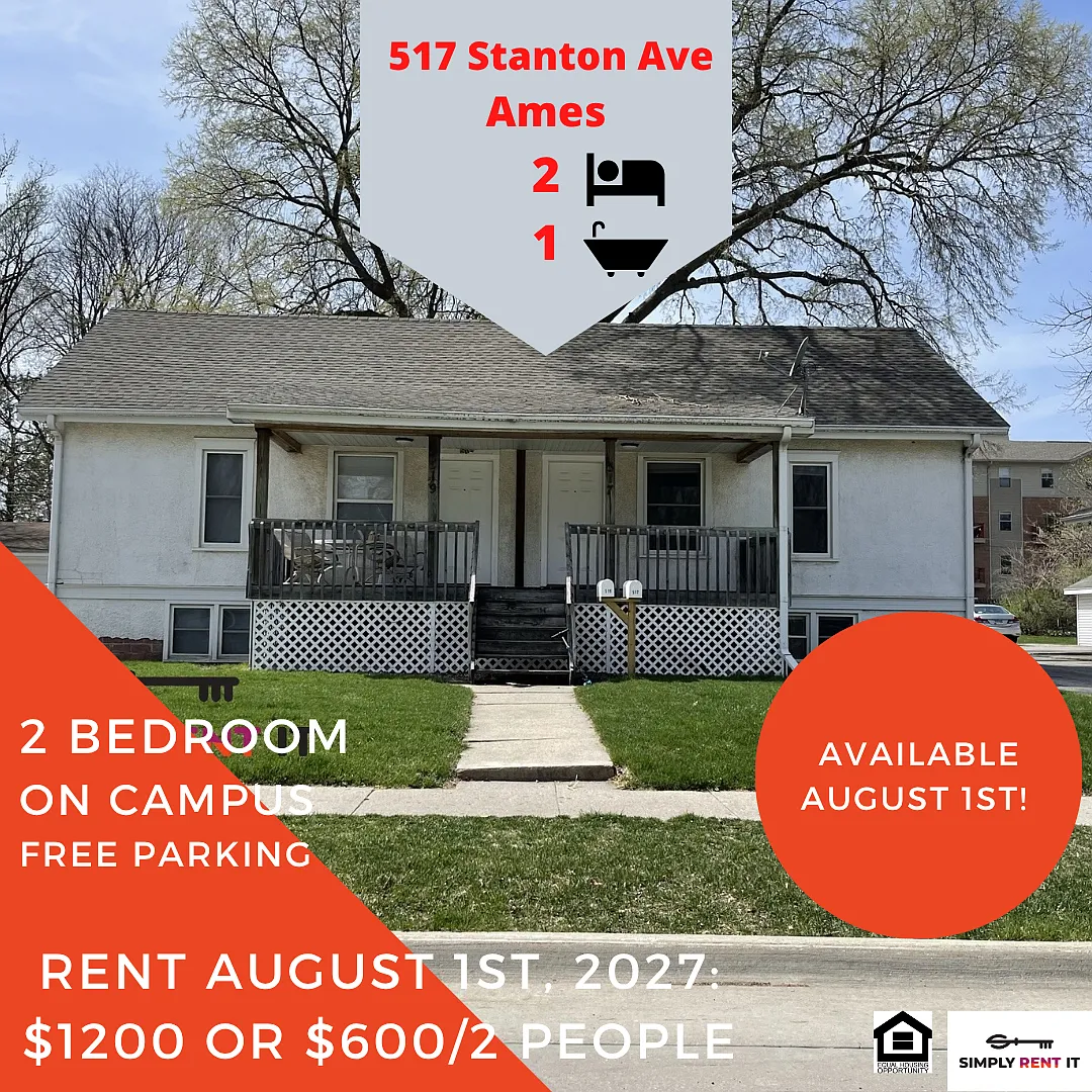 Renovated 2 Bedroom on Campus, Free Parking, August 1st! — Photo 1