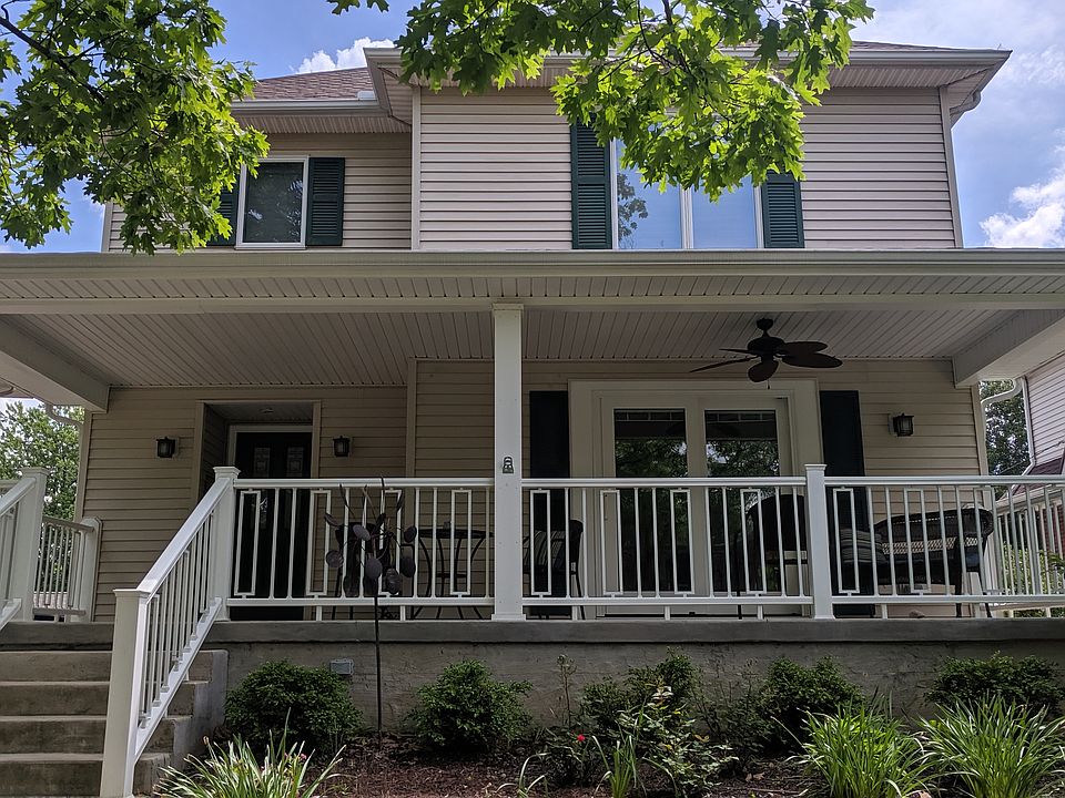 Great north-facing fr porch