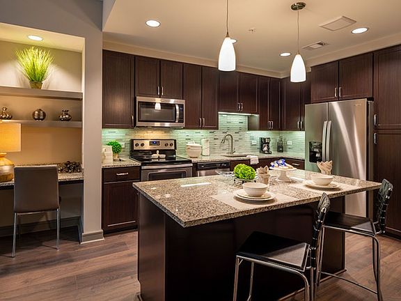 Enjoy your meals in this modern space.