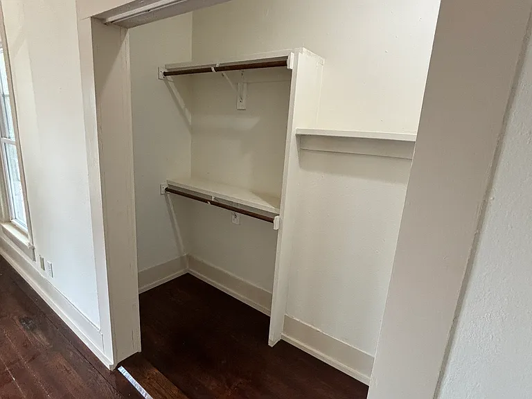 Large and spacious closet, part of the two-room suite