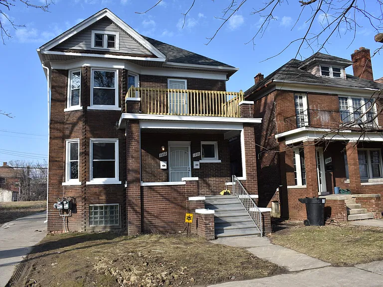 Exterior of the home