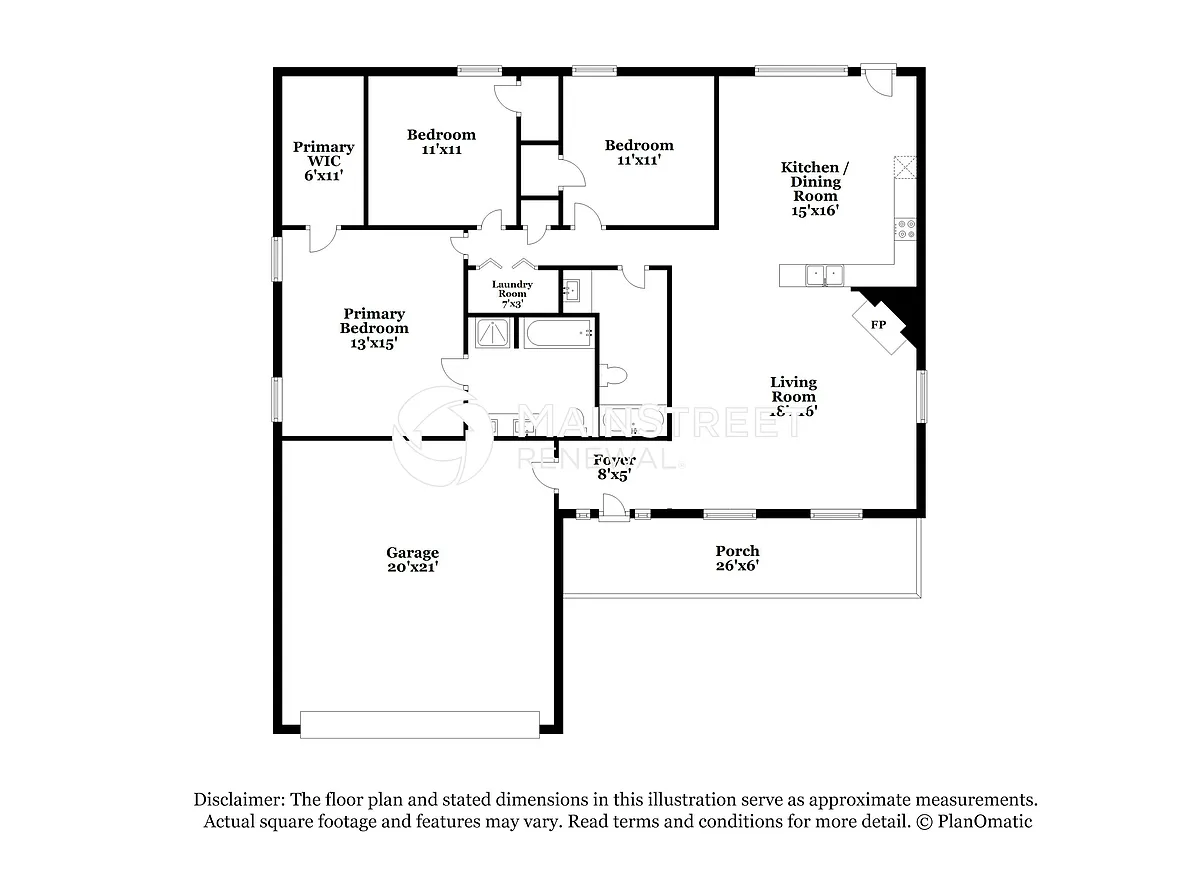 Floor Plan - 4711 Eagle Path