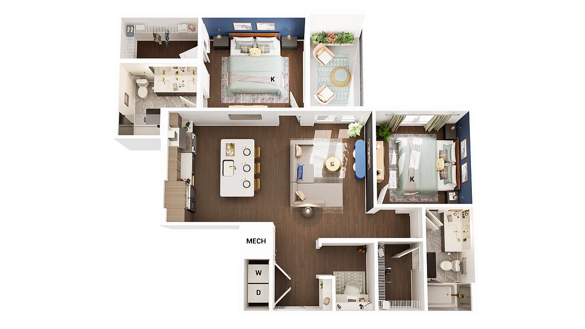 Floor plan B3