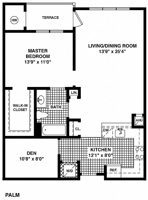 Floor plan Palm