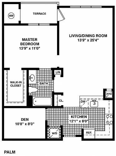 Floor plan Palm