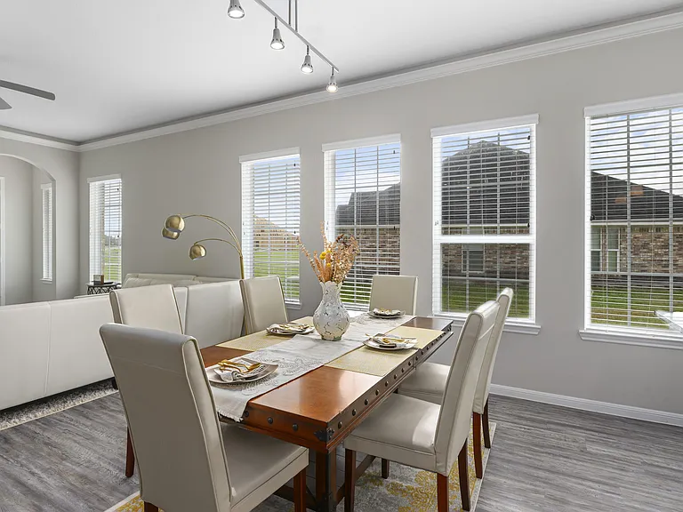 Open Concept Kitchen and Dining (Plan 4501)