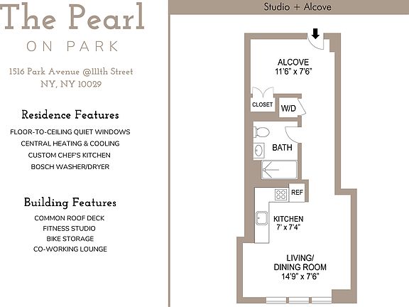 2nd image of 1516 Park Ave #3F