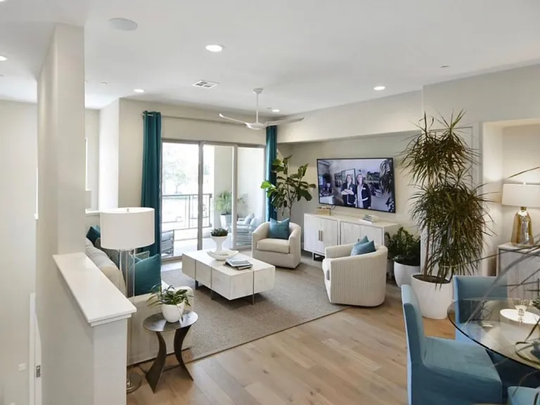 Model Living room.