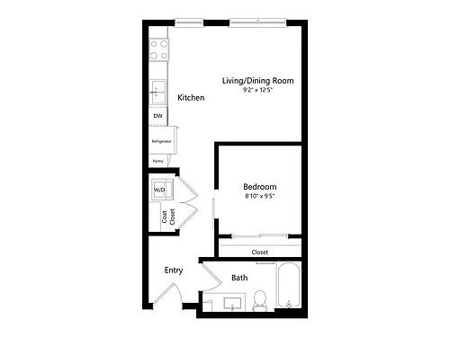 Floor plan S-1
