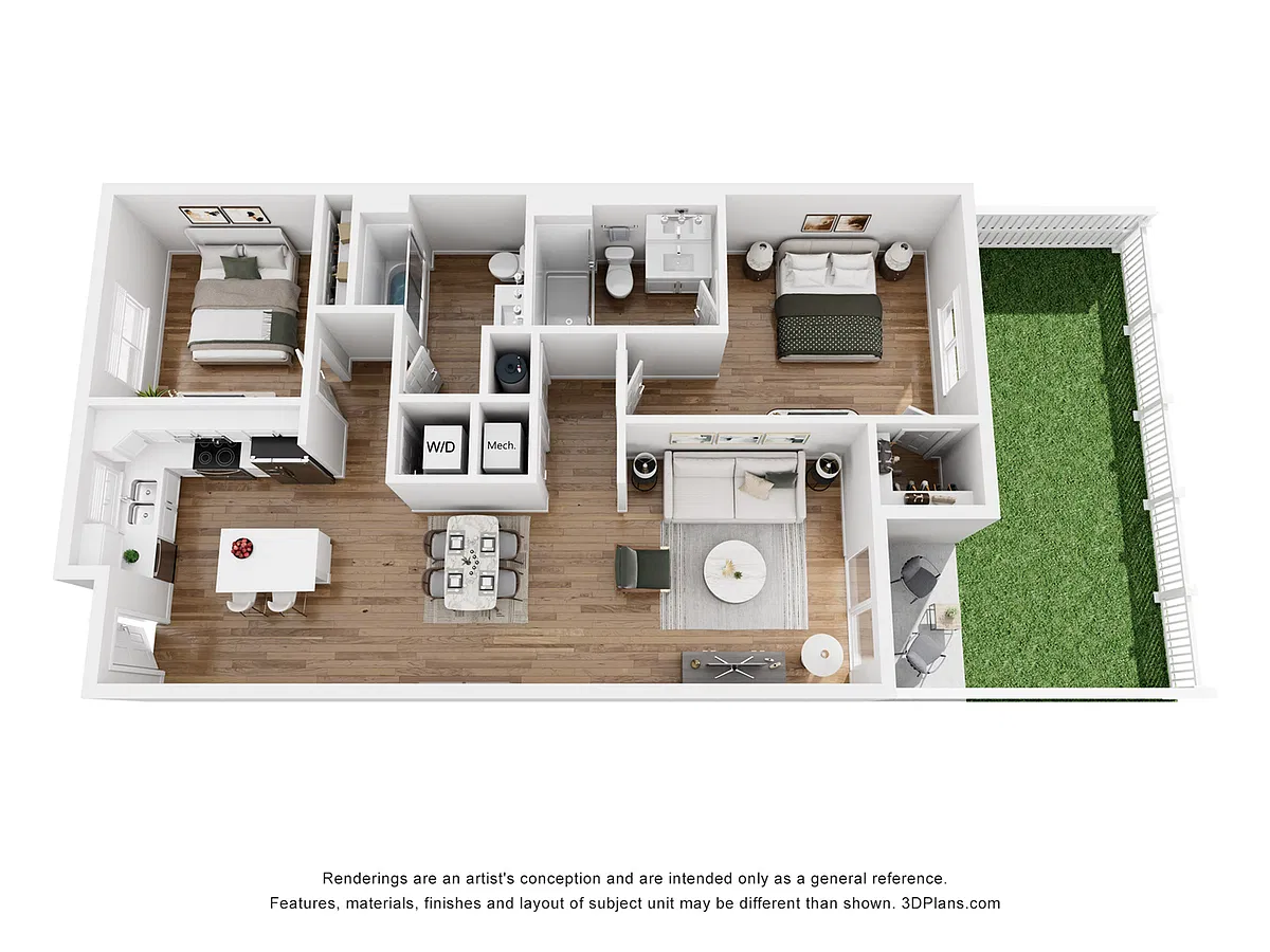 Floor plan The Cane