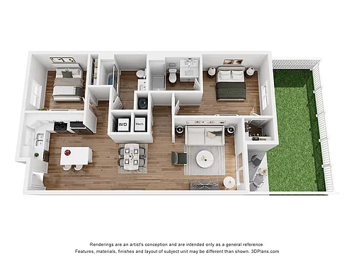 Floor plan The Cane