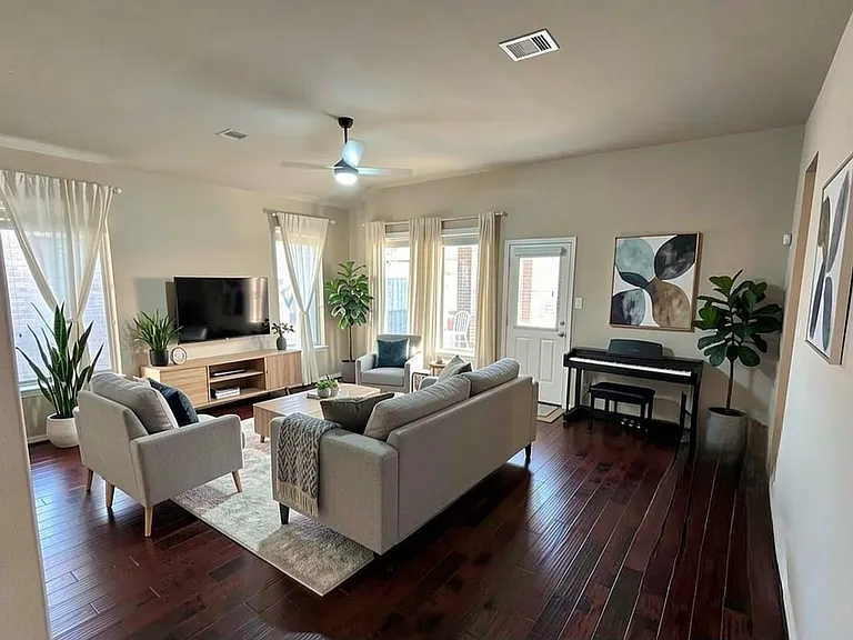 Family/Living room - Virtually staged.