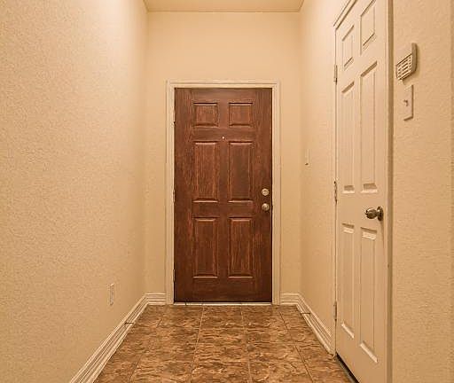 Entryway, beautiful front door!