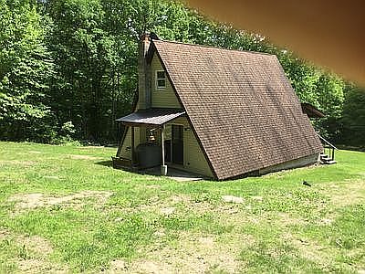 Rear view of house