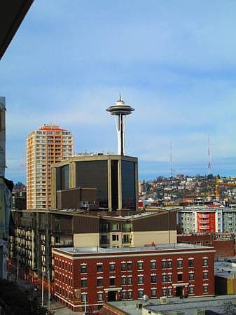 View from private balcony