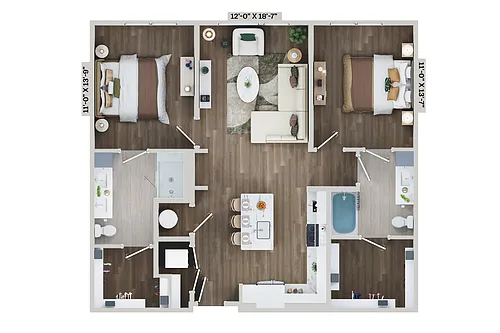 Floor plan B9B