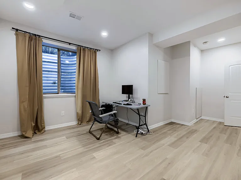 Basement Bedroom / Office Space