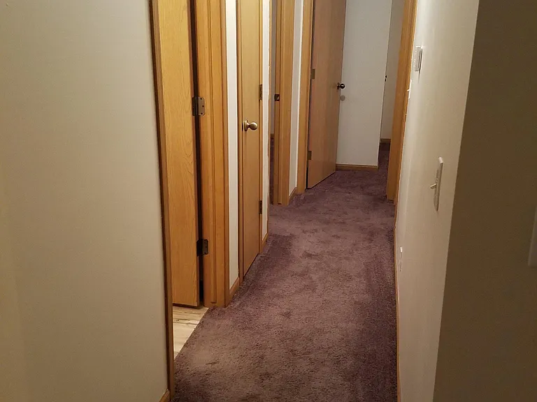 Upstairs hallway to Bathroom 1 and Bedroom 1-3