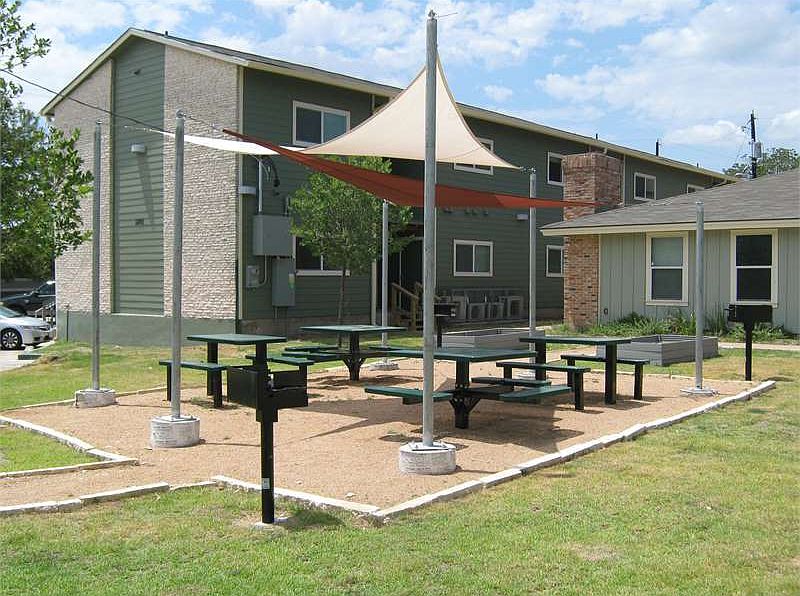 Apartment and duplex style, with bbq area