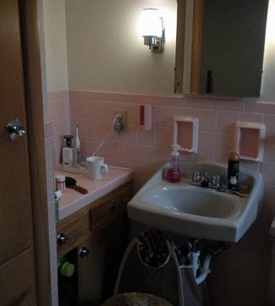 Master bath left view