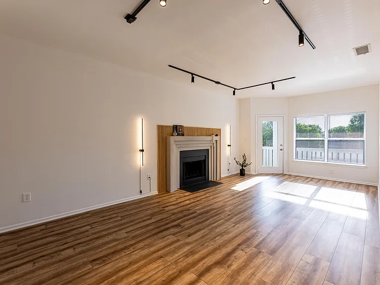 Wood burning Fireplace