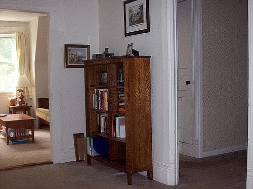 Corner of dining room