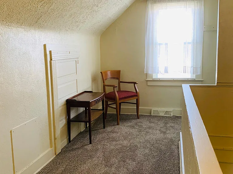 Dressing room area