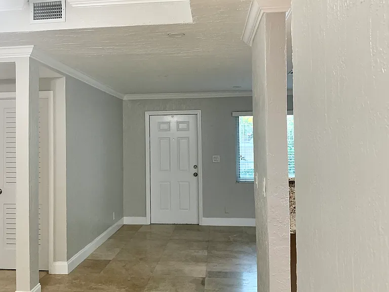 looking towards front door