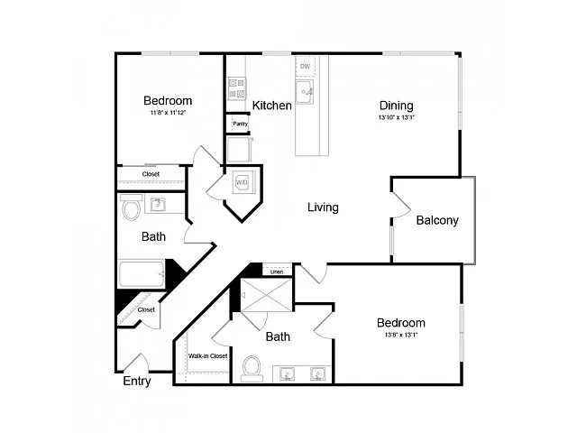 Floor plan B51