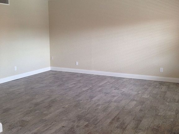 Very large living room, brand new flooring! Never been lived