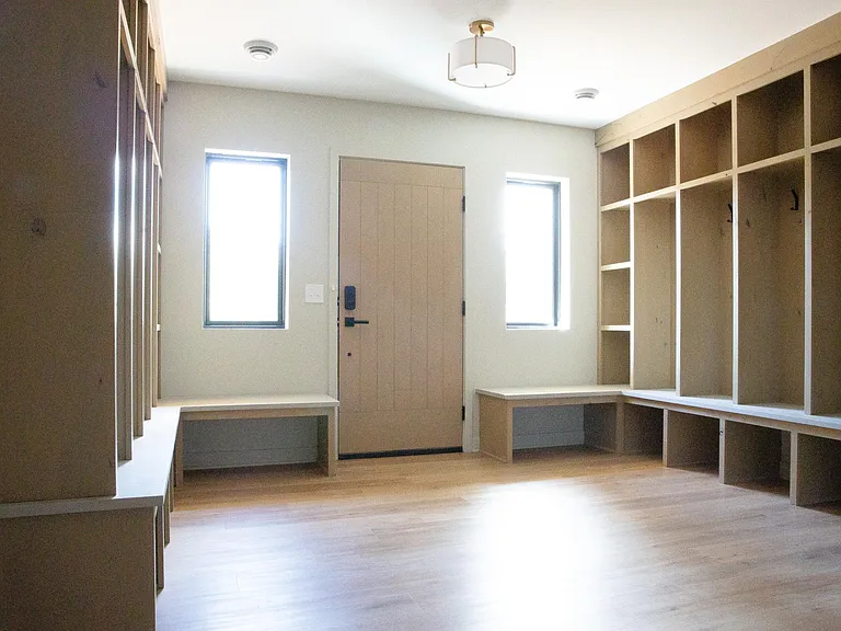 Entry/Mudroom with tons of storage.