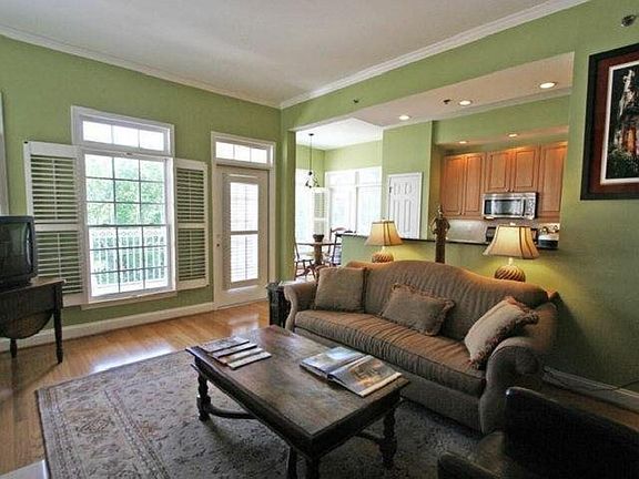 Living with fireplace